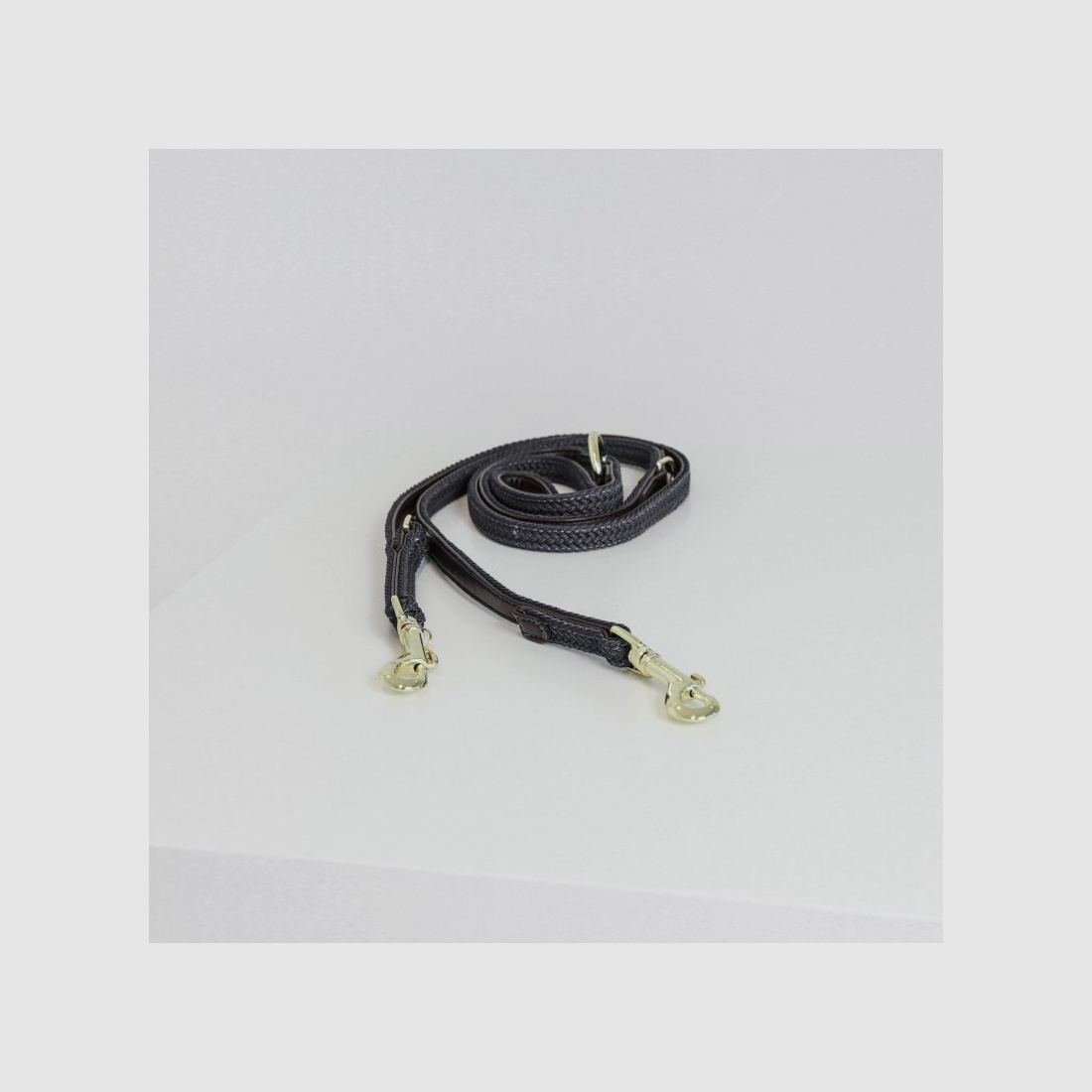 Kentucky Dogwear Hundeleine geflochten Nylon 2m Grau