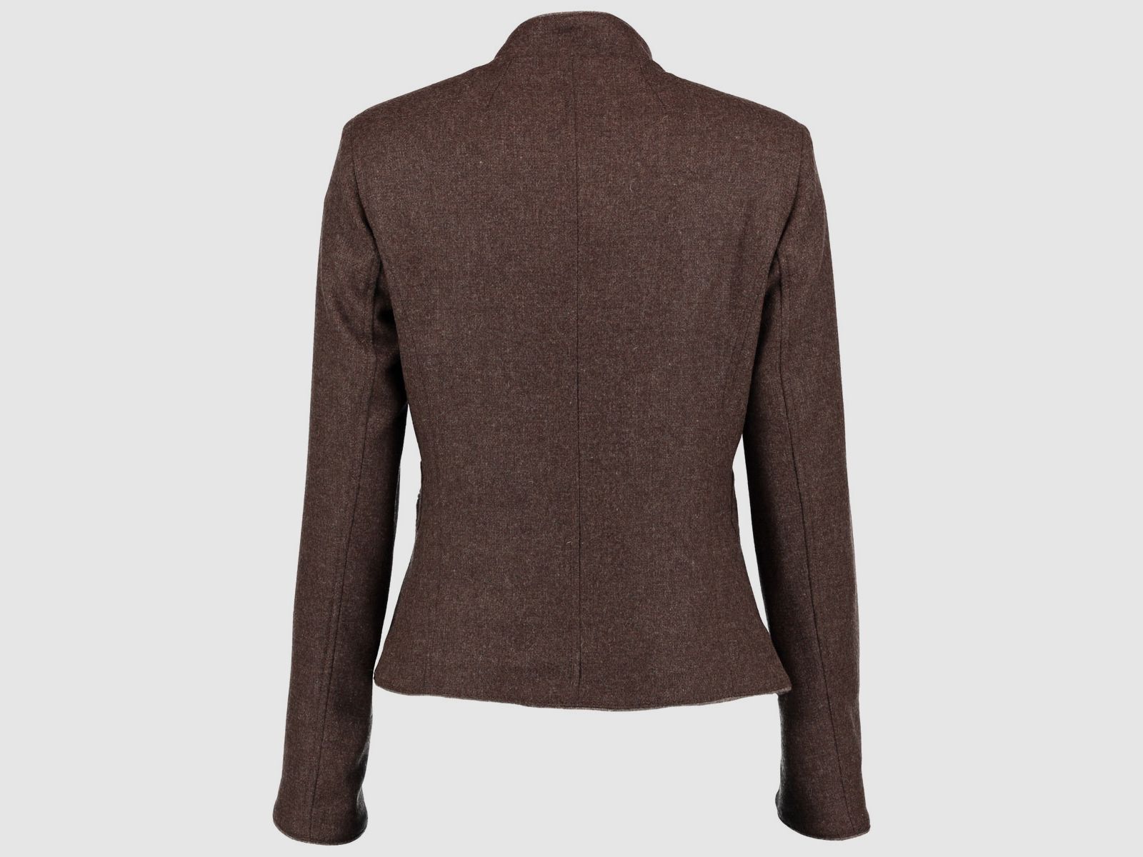 Gipfelstürmer Veste en laine pour femme – Cintrée – Marron foncé, image 2 sur 3