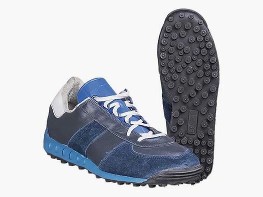 Bundeswehr Original BW Sportschuh Gelände blau gebraucht