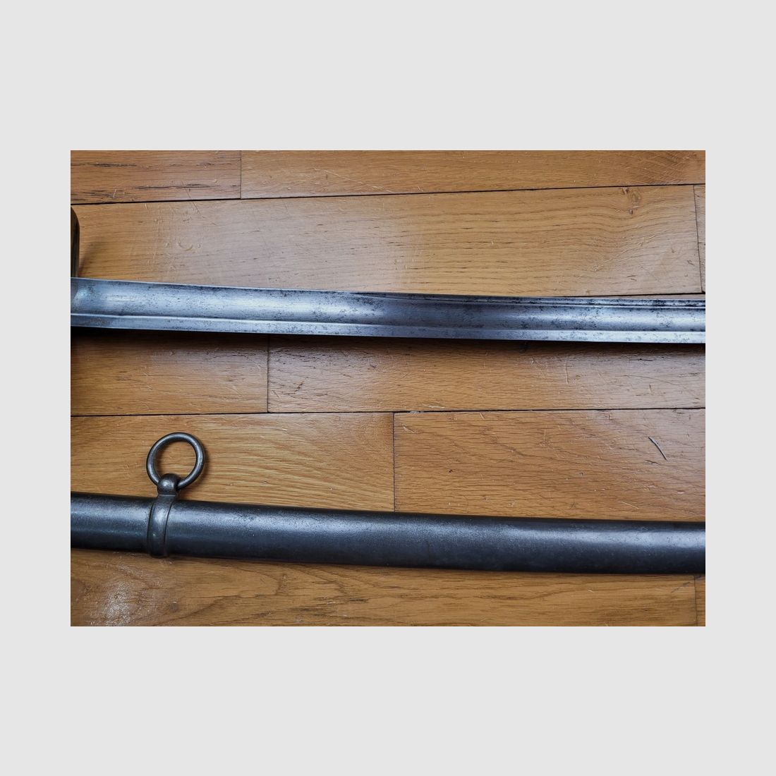 Seltenes Sabre 1822 der schweren Kavallerie (oder „Linienkavallerie“) – Der berühmte „Bancal“ – Kligenthal-Manufaktur August 1824 – Gutes Modell-Futteral – TBE, Bild 7 von 22