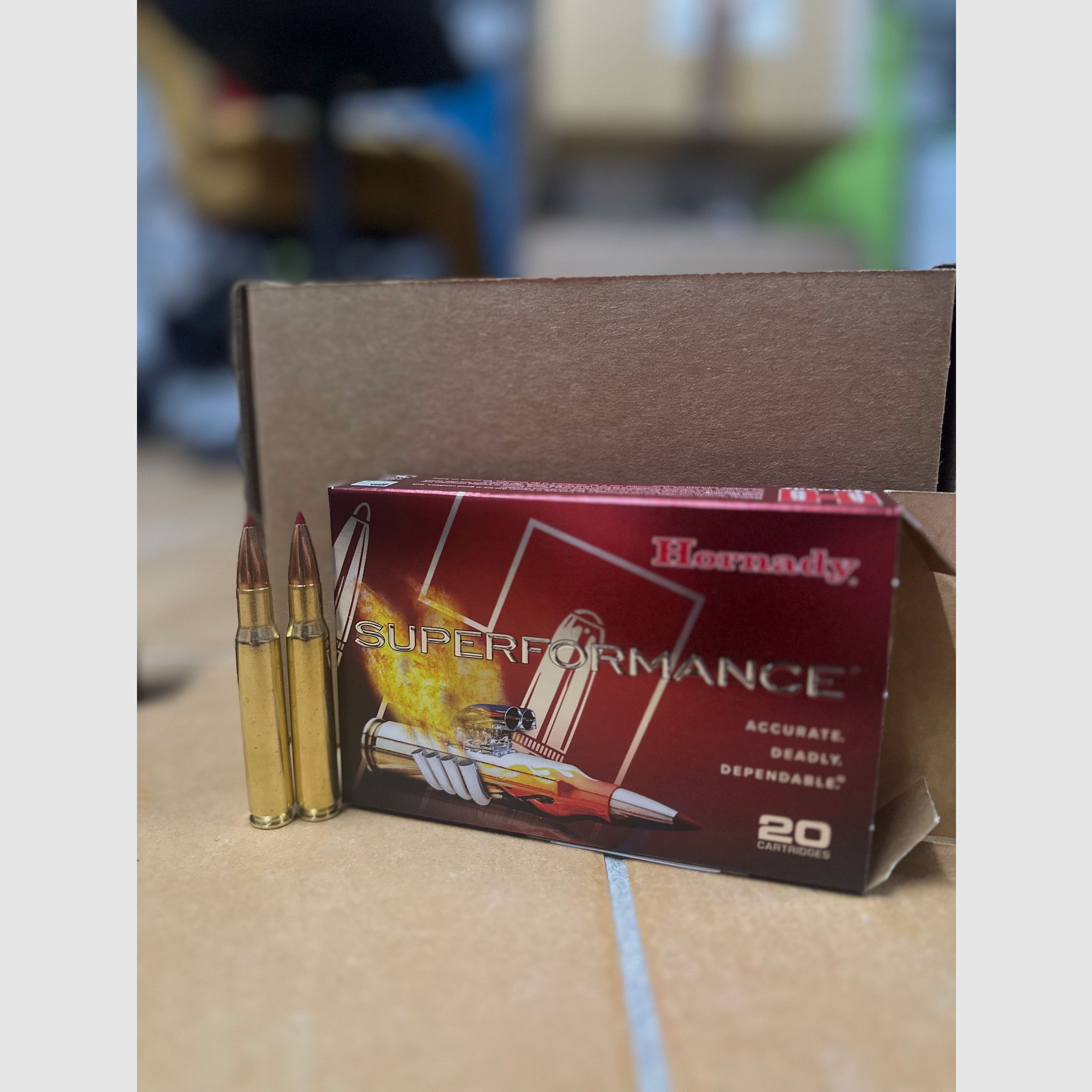 Hornady .30-06 Spr. Superformance® CX 10,7g/165grs. - 100 Schuss (5Packungen) 