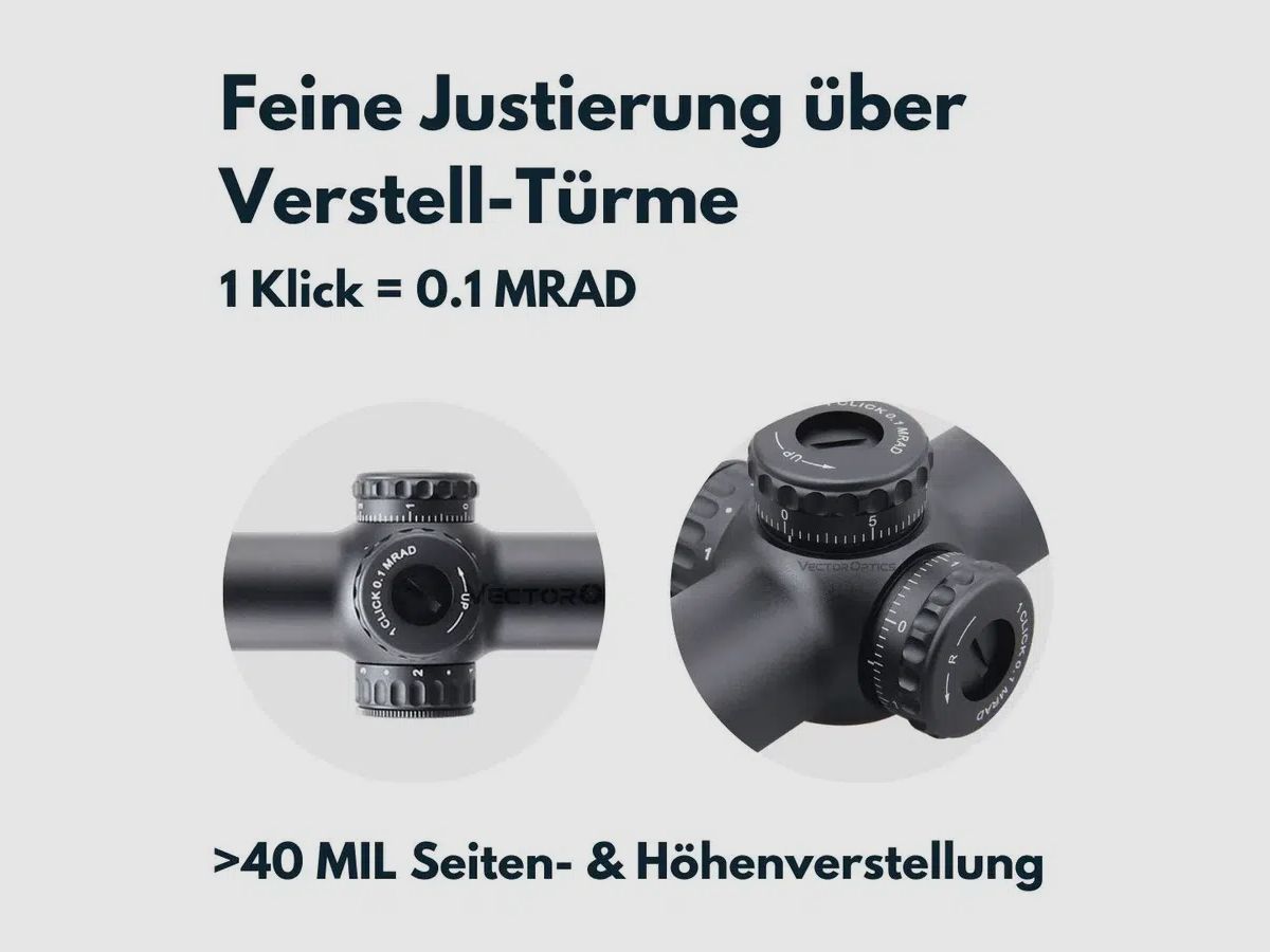 Vector Optics SCOC-T37 Continental x8 1-8×24 ED Tactical