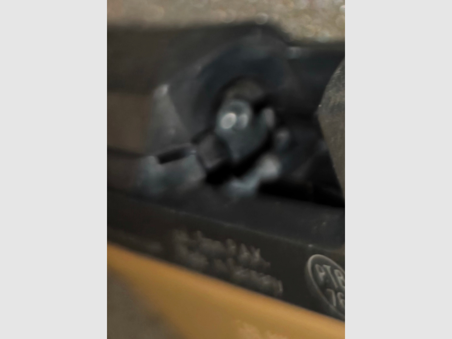 Walther P99-COMMANDO - Donkerbruin, Kaliber 9mmPAK, Slechts één keer ter proef geschoten, Zeer lichte gebruikssporen, lees alstublieft!! 