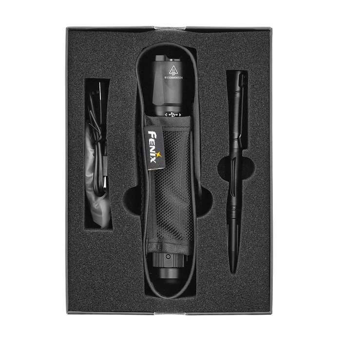 Latarka taktyczna LED Fenix TK20R V2.0 czarna plus długopis T5 gratis (TK20R V2.0 black+T5), zdjęcie 7 z 10