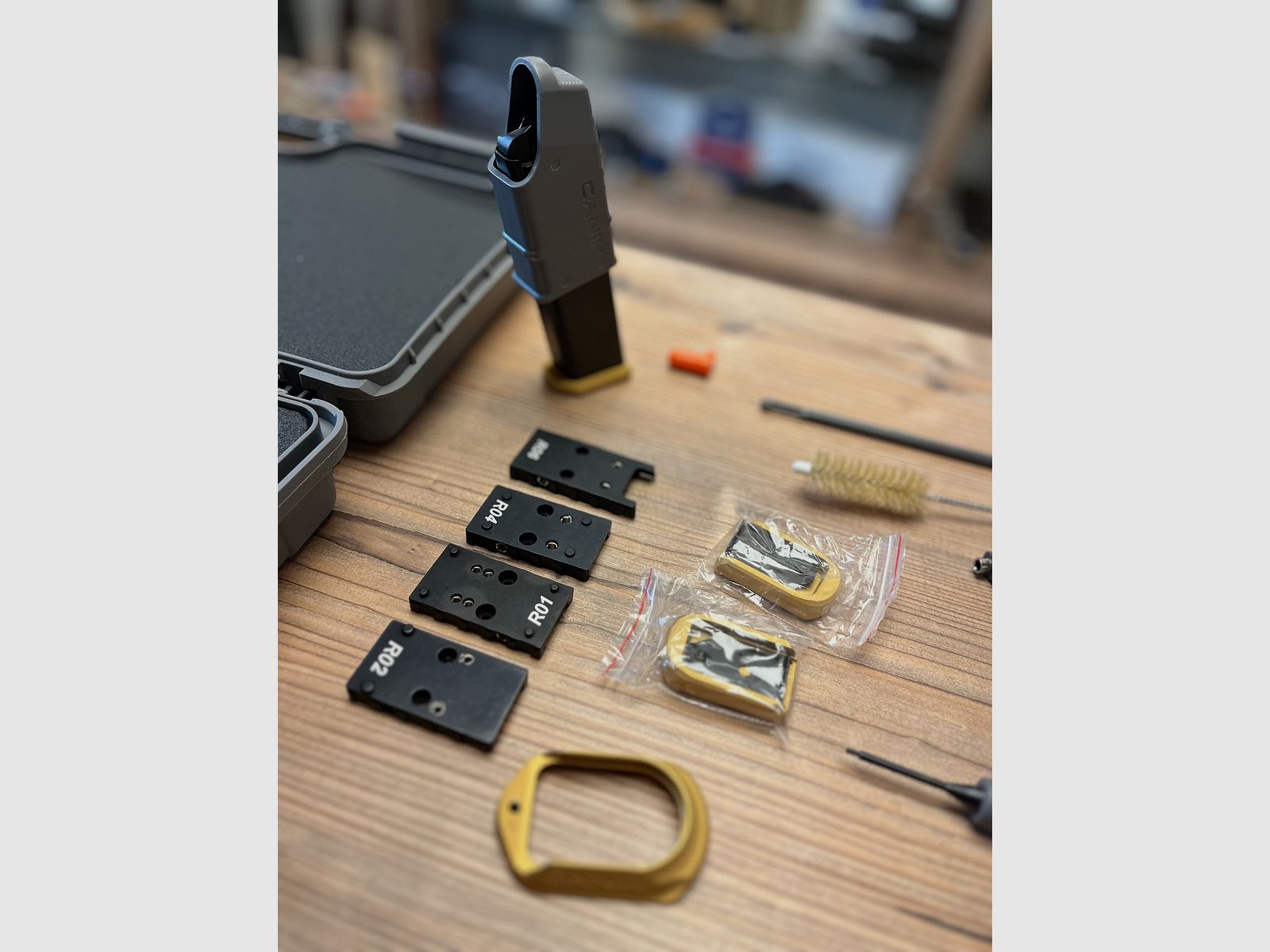 Canik Pistool TP9 SFx Rival Kaliber 9x19 Combat Grey inclusief accessoires