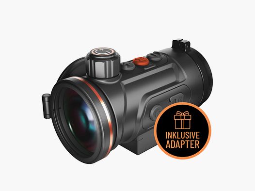 ThermTec Hunt 650 Pro Komplettpaket inkl. Adapter – Adapter: Rusan Adapter, Klemmhülsengröße: 30ZM-1 - Zeiss Conquest V6 1.1-6x24 with rail