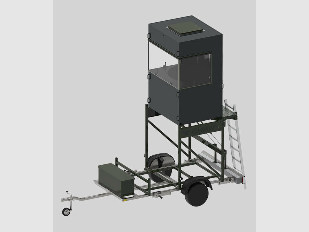SCHWARZ mobile Jagdkanzel