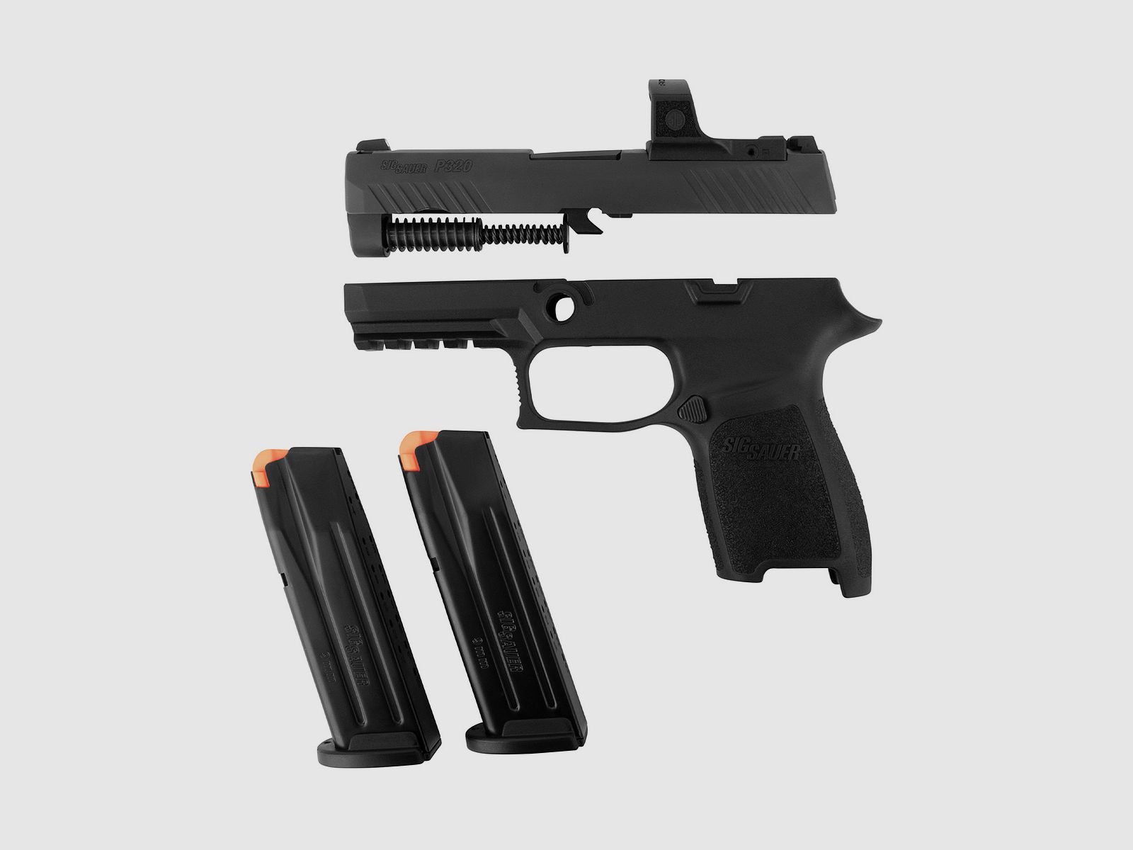 SIG SAUER P320 Compact RXZP exchange system incl. ROMEOZero PRO 9mm Luger