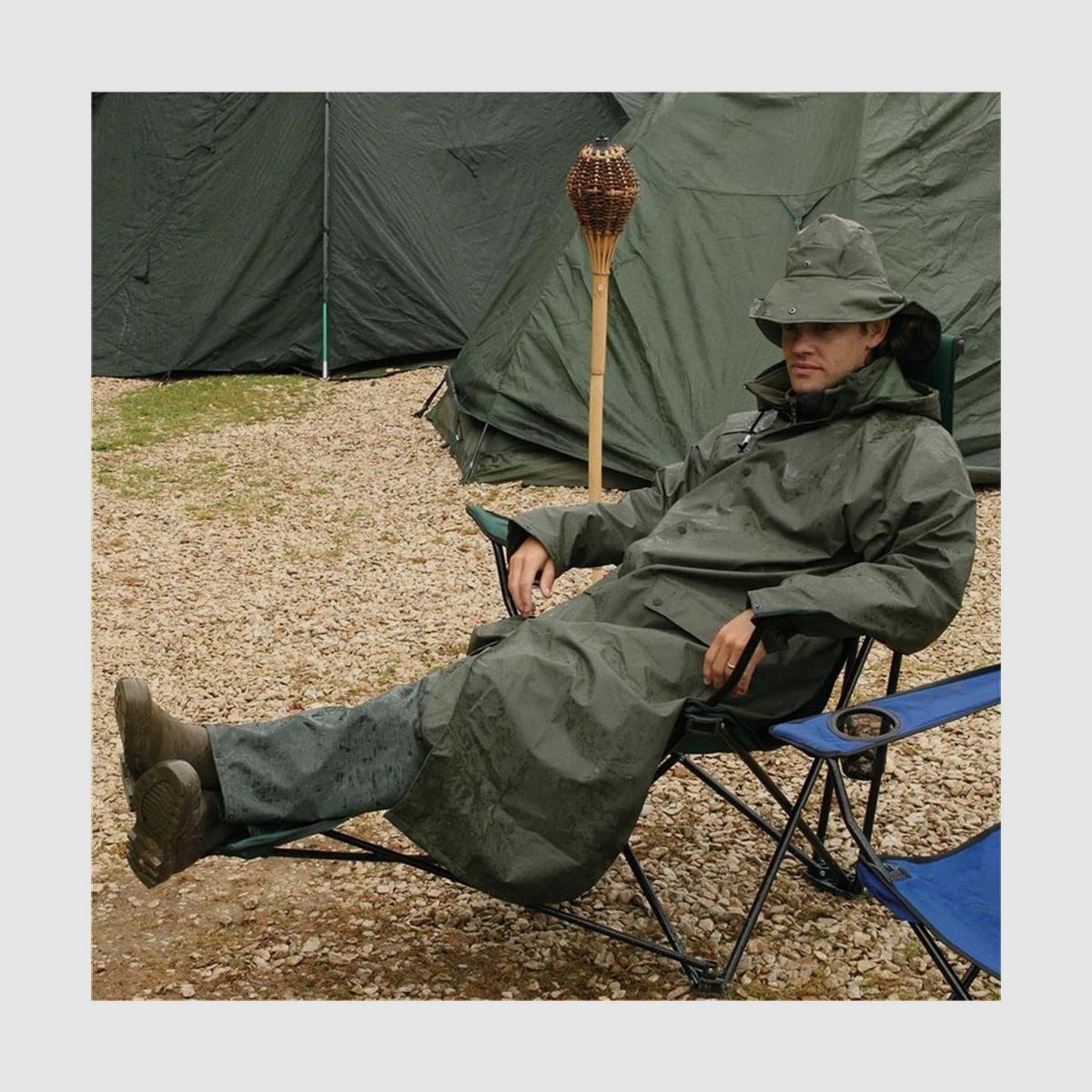 BALENO Regenmantel Helsinki khaki 2XL