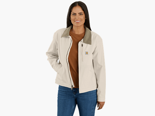 Carhartt Iconic Crawford Detroit Jacket Women Natural XL