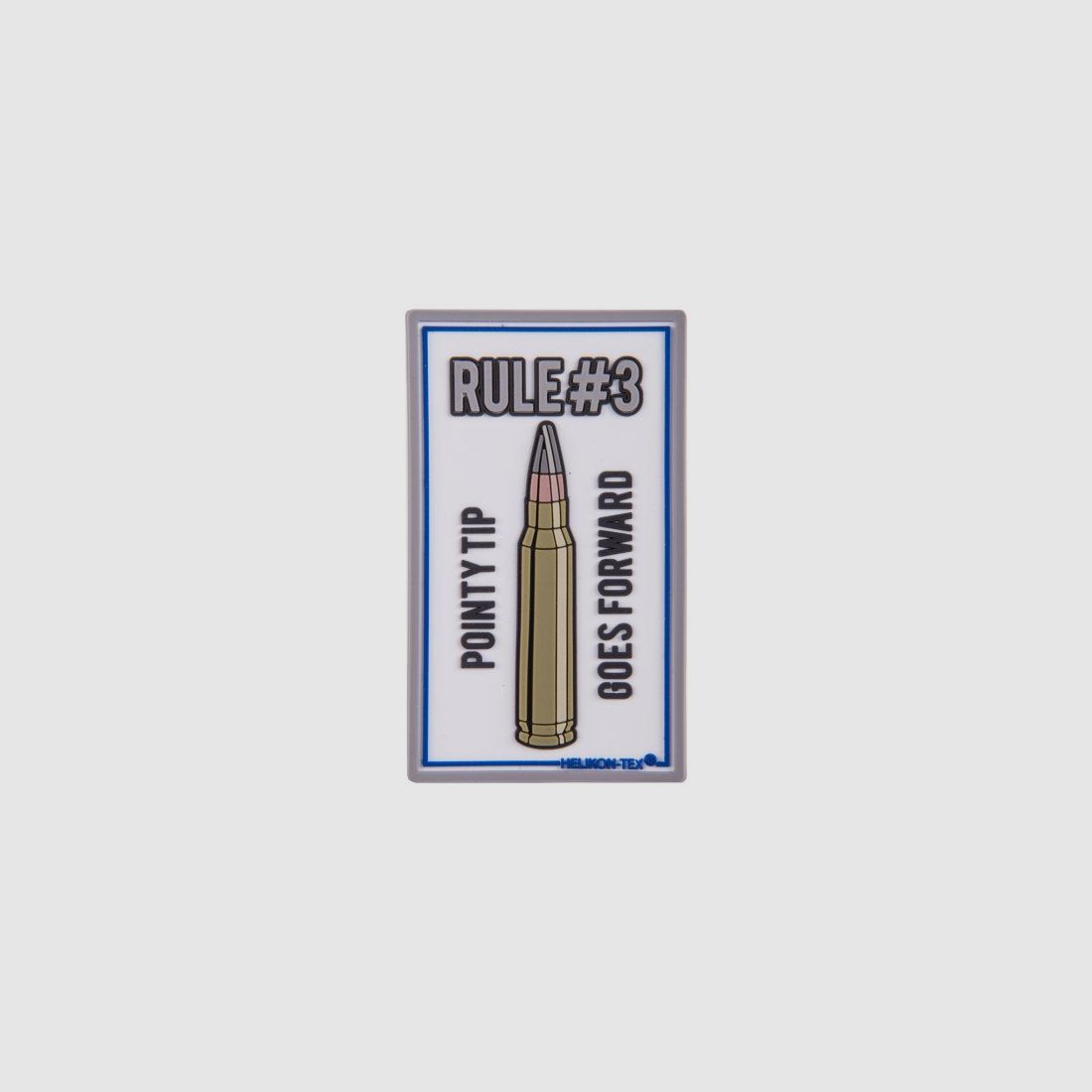 Emblemat HELIKON Rule#3 - PVC Biały (OD-RL3-RB-20), zdjęcie 1 z 2