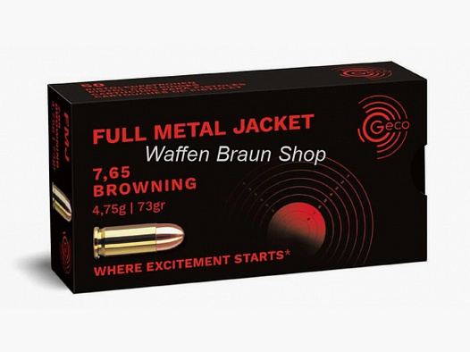 GECO PATR 7,65 Browning VMR 50 STK