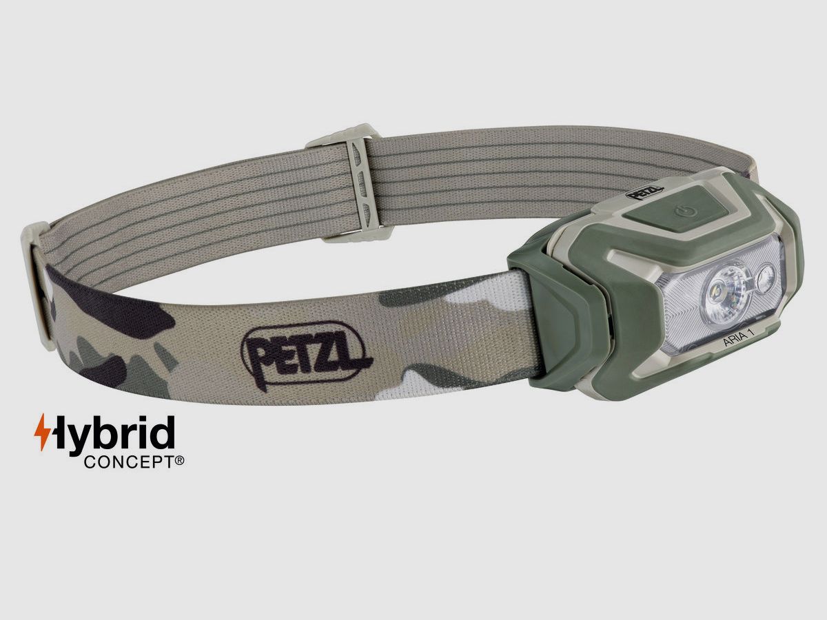 PETZL Headlamp Aria 1 RGB camo, image 1 of 2