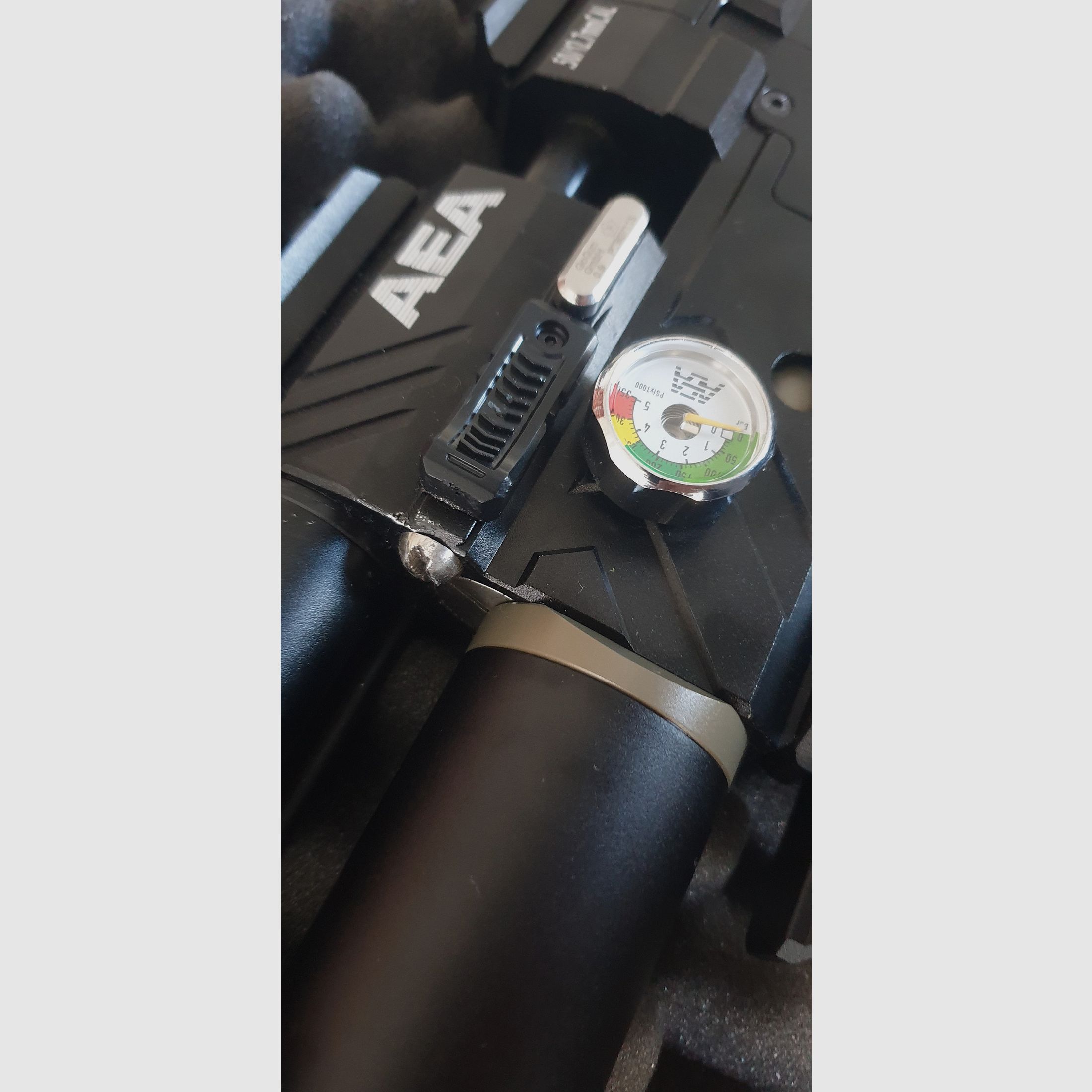 AEA MEGALODON with case and silencer