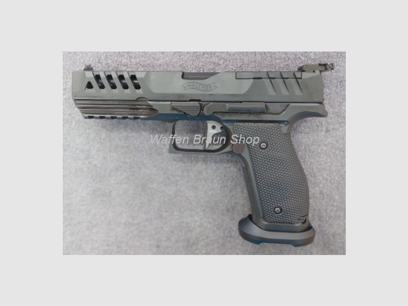 Walther PDP FULLSIZE STEELFRAME Match 5.0" 18R 9x19 INT mit LPA 3-Dot verst. Kimme