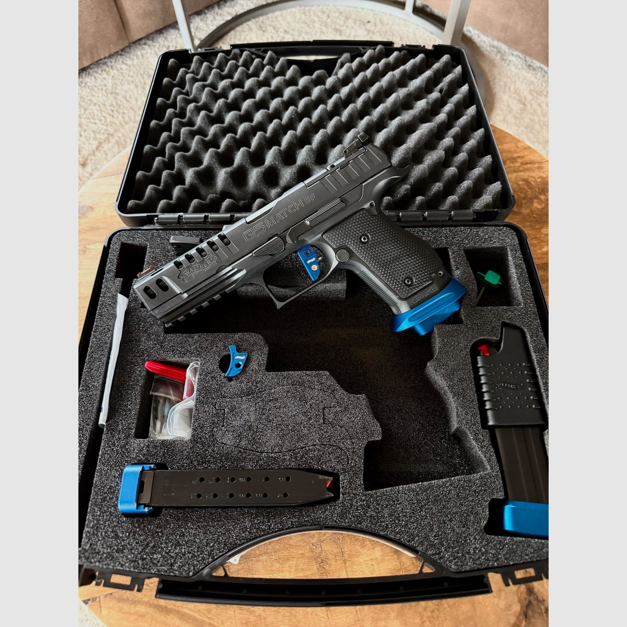 Walther Q5 Match SF Expert 9mm Luger – Telaio in acciaio - Ottime condizioni – solo 1800 €, immagine 1 di 4