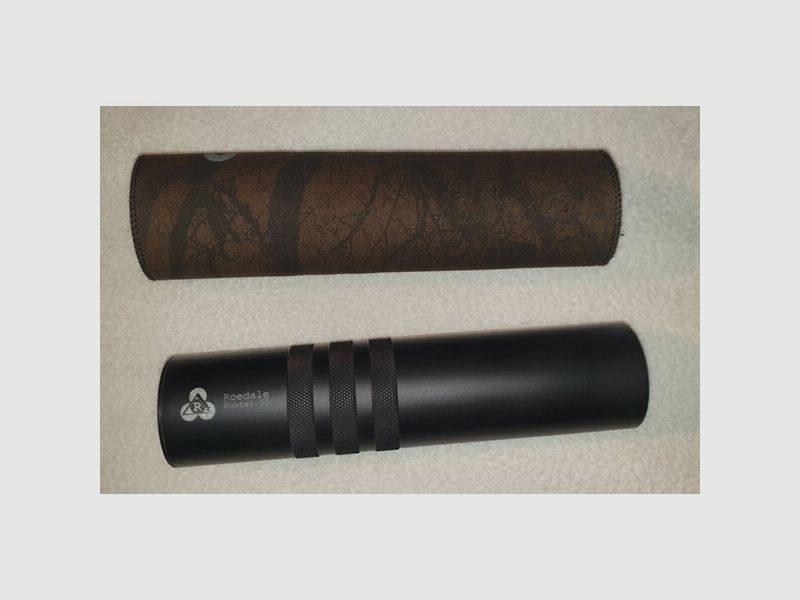 Schalldämpfer Roedale Hunter 55 SN H55-021 10 DE19/Kal: 7-8mm DE19 Kal 7mm 8mm Schall Dämpfer M16x1