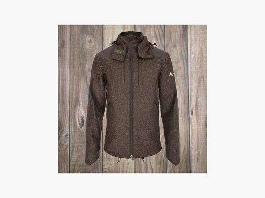Icefox Herren Lodenjacke Keiler Braun