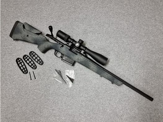 Bergara B14 Extreme Sierra - cal. 308 Win - Komplettpaket mit Alpen Optics Zielfernrohr und Recknagel Montage