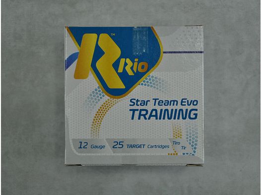 Rio Star Team Evo Training 12/70 Skeet 2,0mm 24g Nr. 9 *2500 Stück*