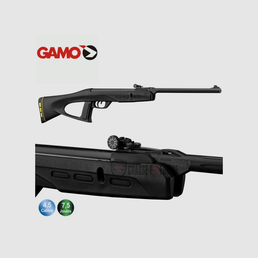 GAMO Junior Delta Fox Gt Ring Gelb Kal. 4,5, Bild 2 von 3