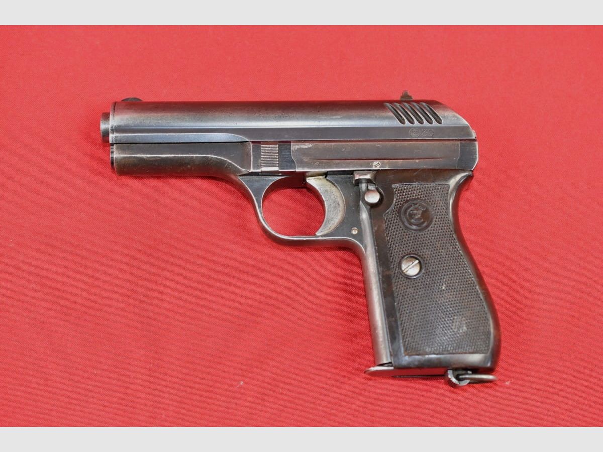 #5286 Pistolet CZ24, année 1930, cal. 9 short, image 1 sur 18