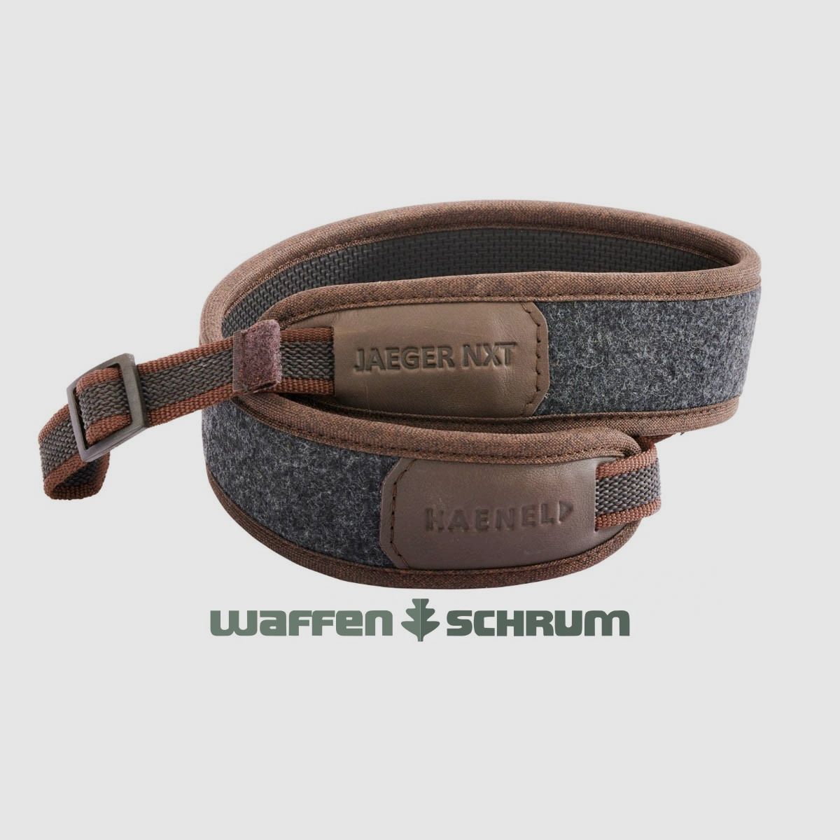 Haenel cinturino per fucile NXT in pelle - Loden