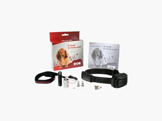 Anti-Bell-Halsband d-mute für Hunde - Dog Trace. kleine Hunde
