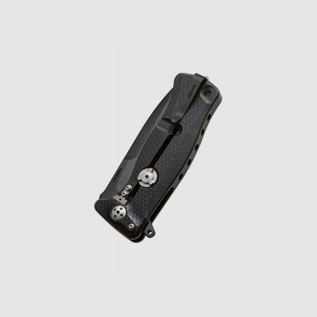 Lionsteel SR-11 Aluminium Taschenmesser schwarz