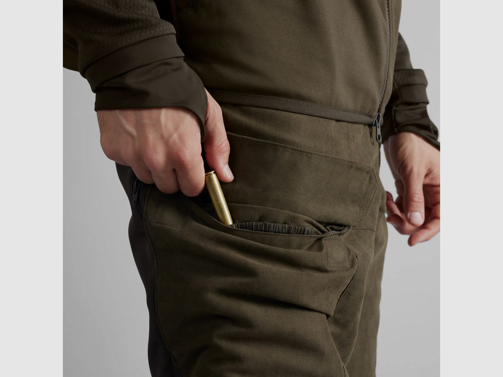 Härkila Jagdhose Scandinavian 32" (Willow Green/Deep Brown)