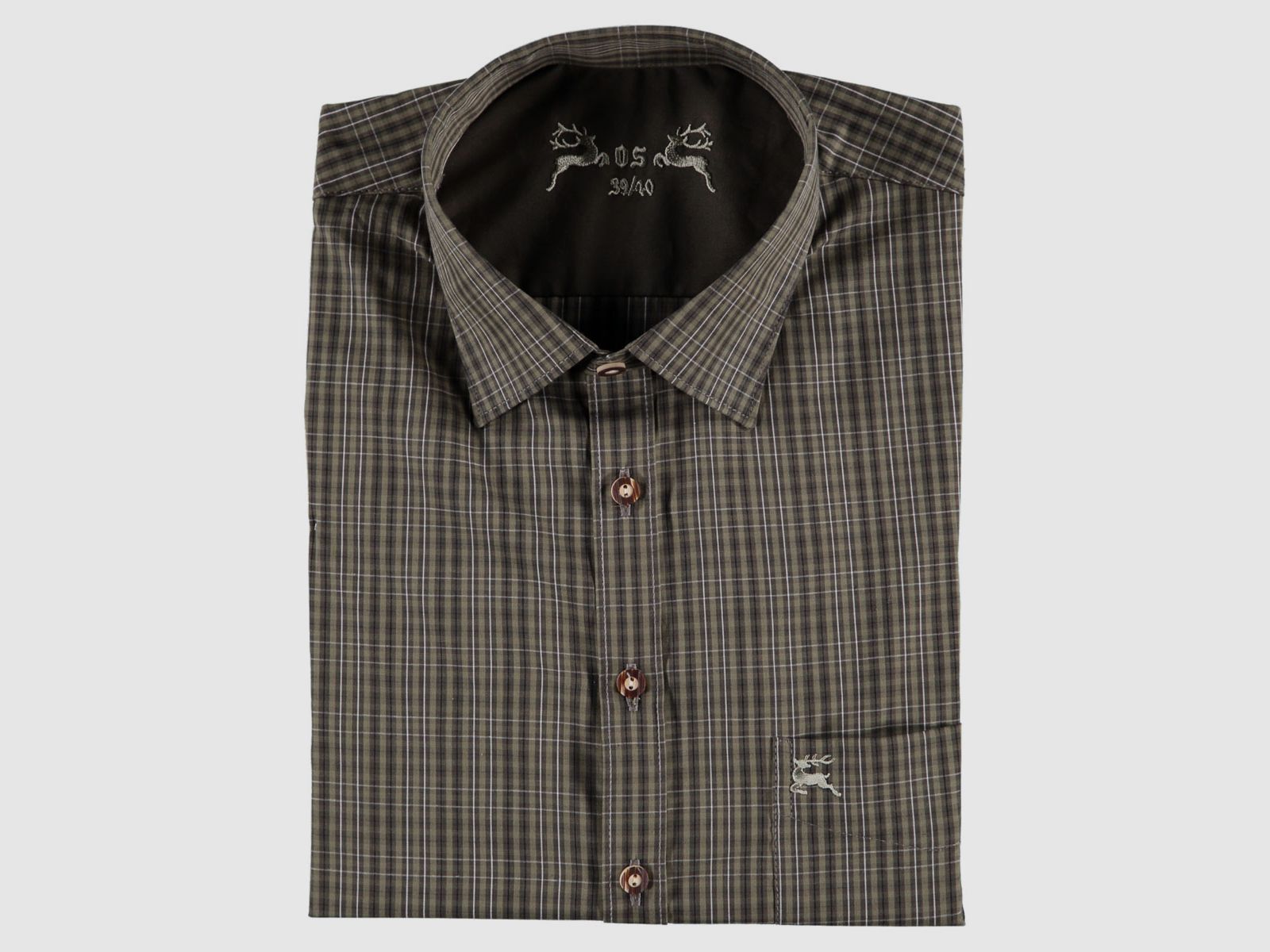 Orbis Hemd grün kariert