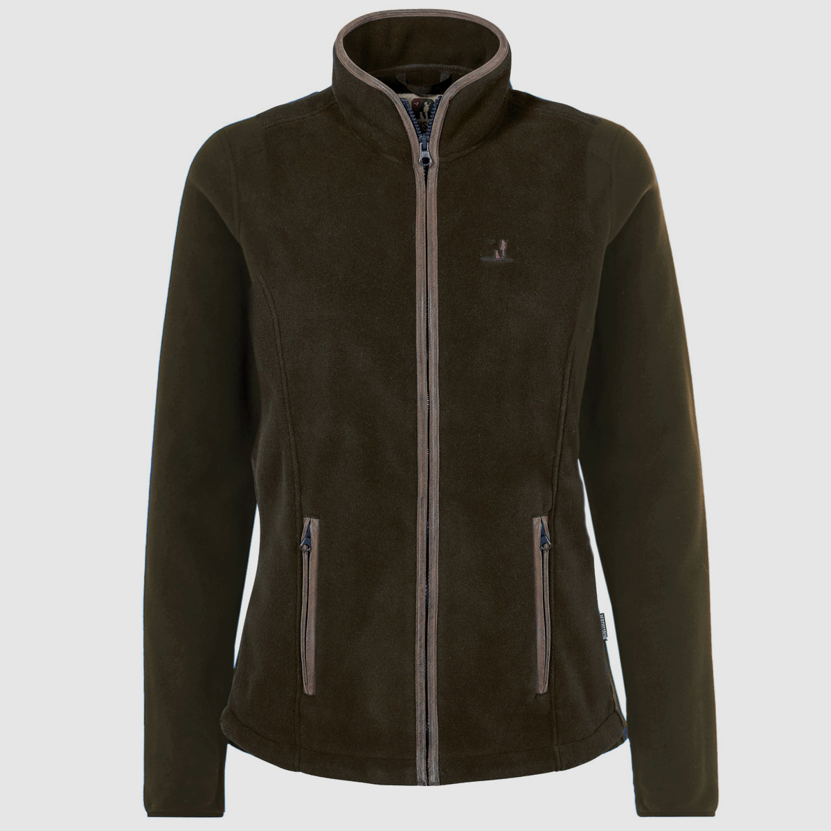 Percussion Fleecejacke Scotland Khaki
