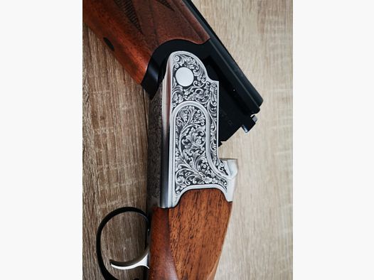 Bock double shotgun, KOFS Zenith SXE 12/76 - ejector + steel shot proof