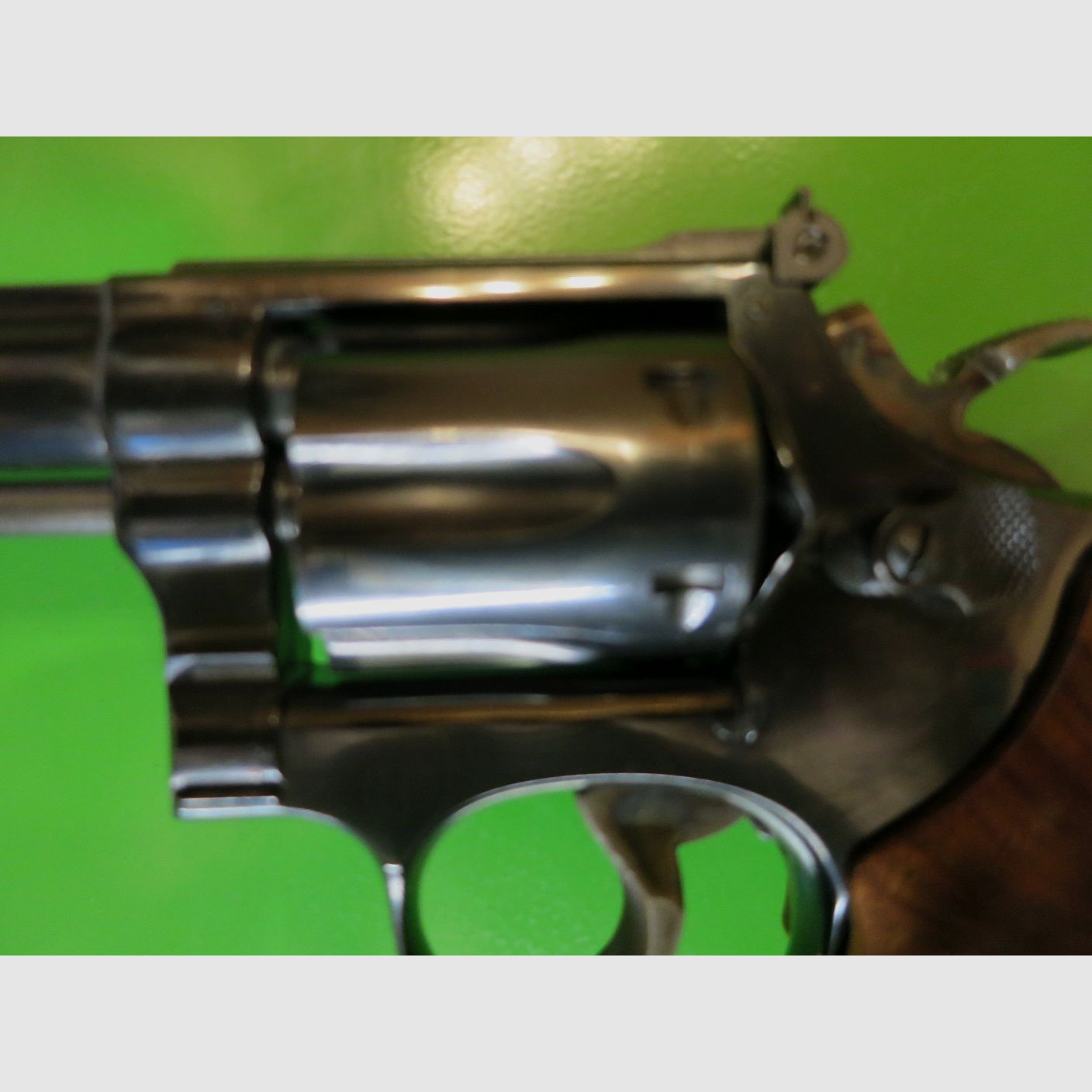 Revólver deportivo, revólver de tiro Smith & Wesson modelo 17-3 Masterpiece "Target", .22lr + empuñadura deportiva #69-