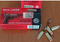 GECO 100 pieces of cartridges GECO-9mm Luger hollow point