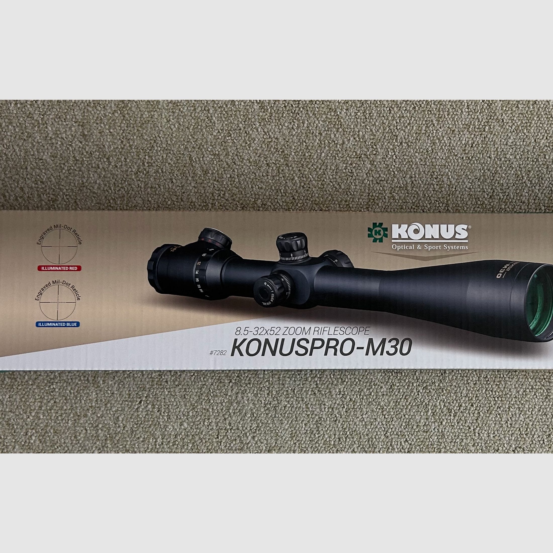 Konus KonusPro M30 8,5-32x52 Zielfernrohr – SEHR GUT –