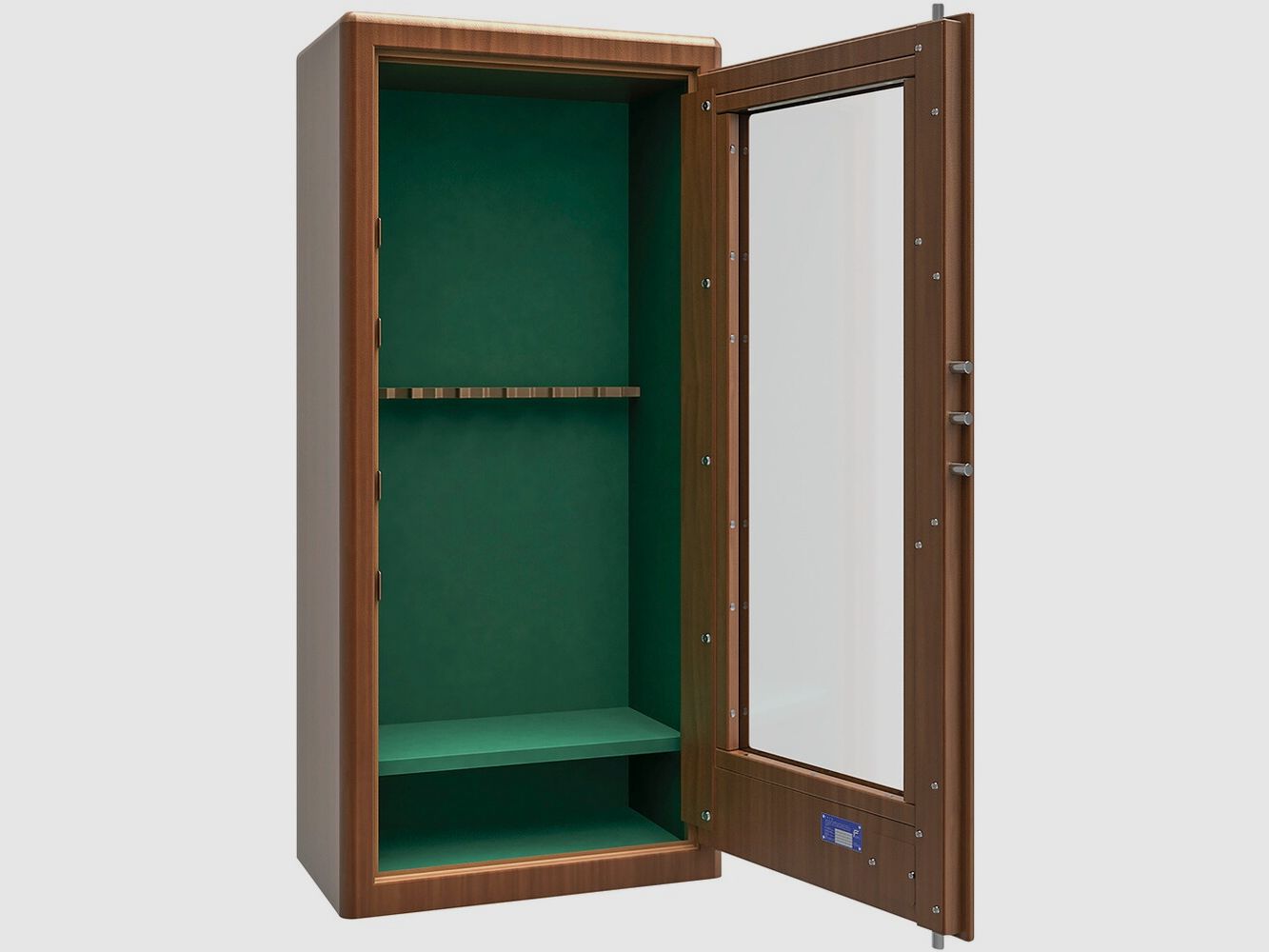 Metalk Safe Cicogna Strong gehard glas (Houtlook, dubbelbitslot), afbeelding 1 van 3