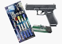 Glock 17 Gen. 5 Kal. 9 mm P.A.K. mit 50 Schuss und 22 tlg. Pyromunition im Set