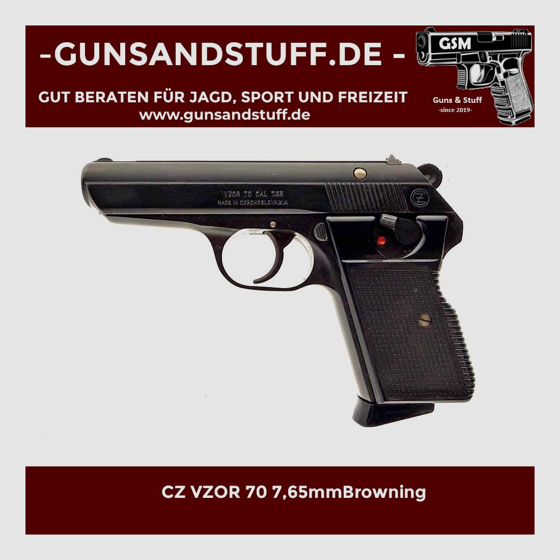 CZ VZOR 70 7,65mmBrowning