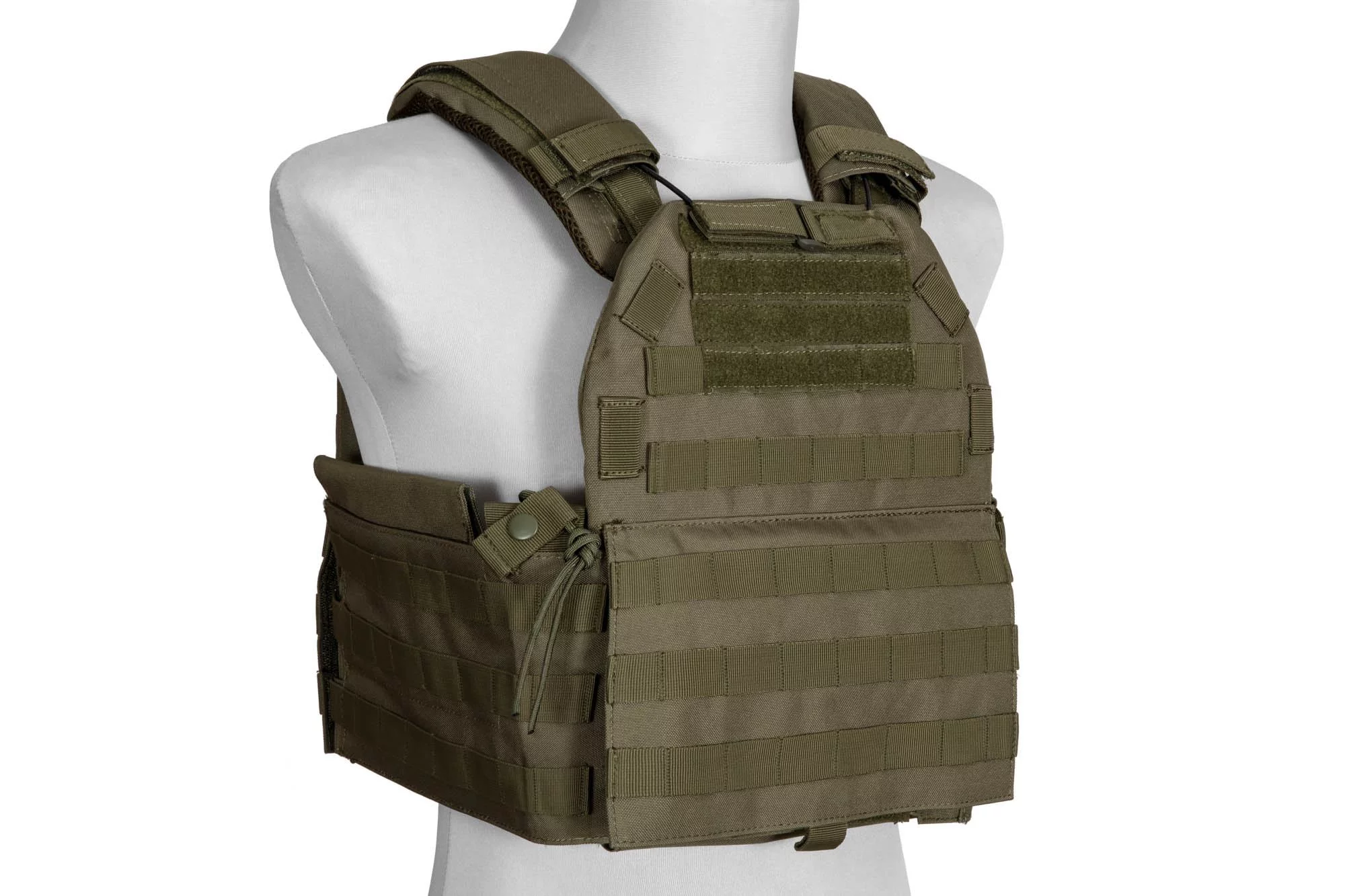 Taktische Weste Quick Release Plate Carrier – oliv, Bild 6 von 12