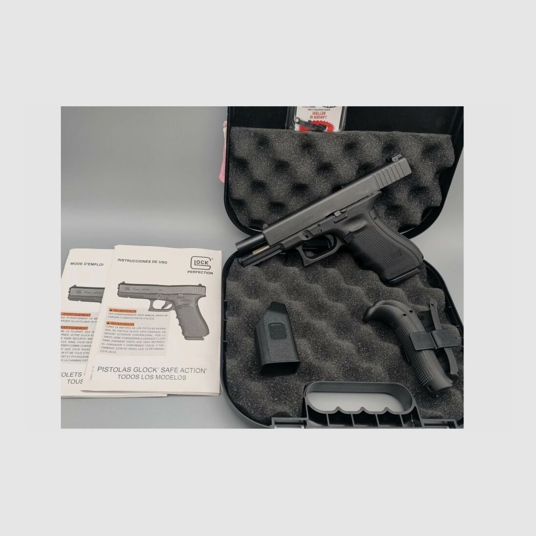 Glock 17 Gen4 également comme système interchangeable 9mm Luger