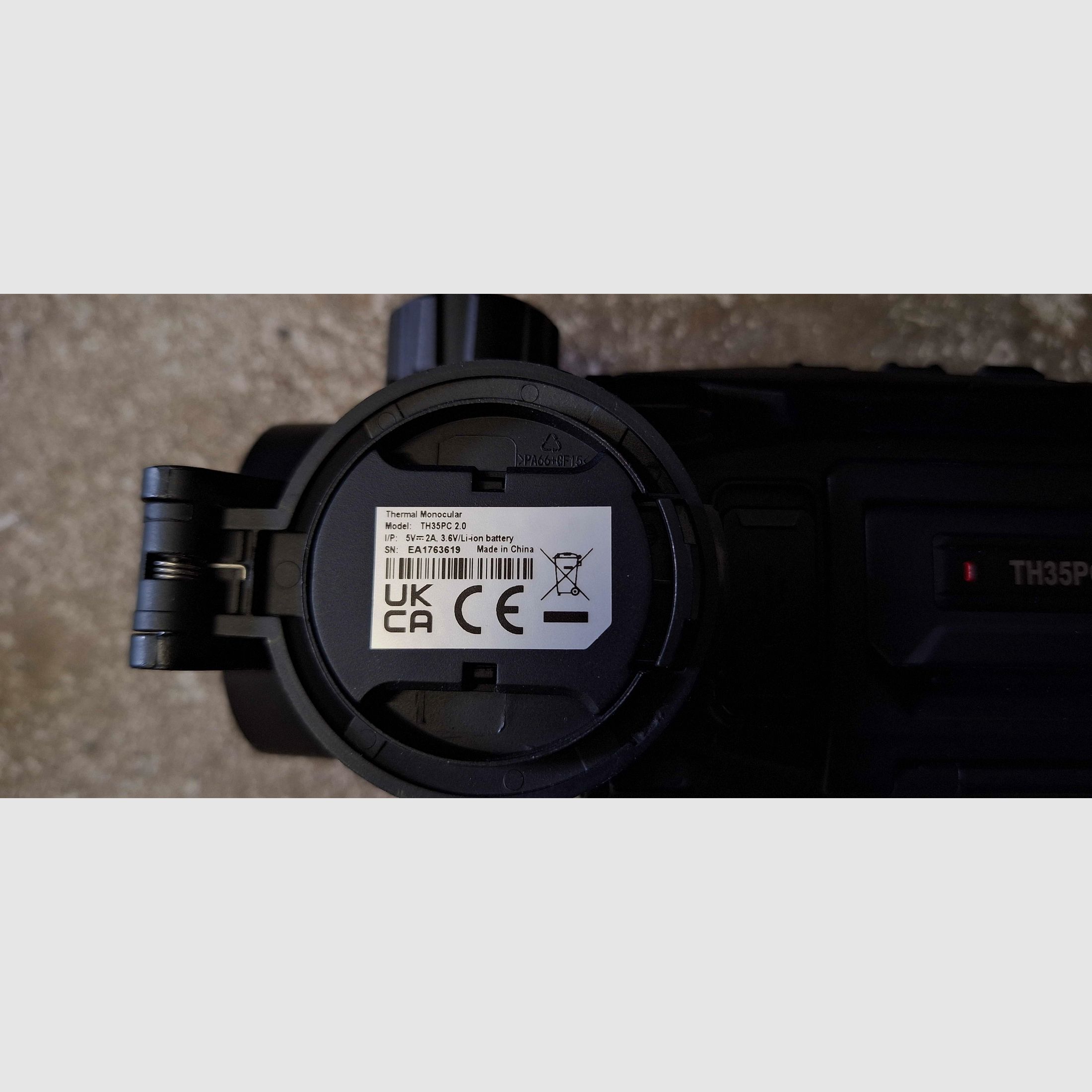 HIKMICRO THUNDER TH35PC 2.0 warmtebeeldvoorschotapparaat | 09/2024 factuur aanwezig | 30mm klemadapter inbegrepen