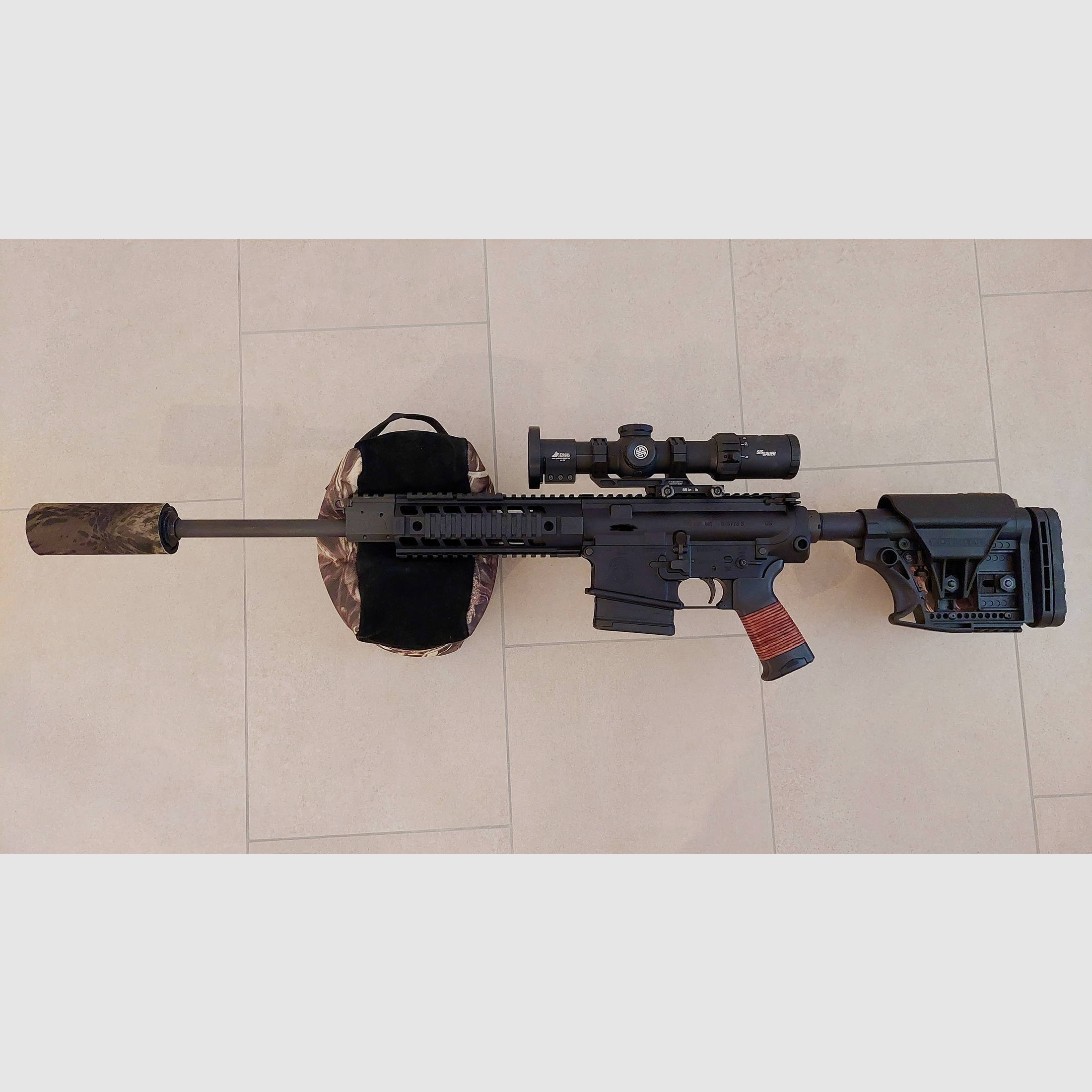 Sig Sauer SIG 716 Patrol SLB in .308 Win mit Optik und Schalldämpfer
