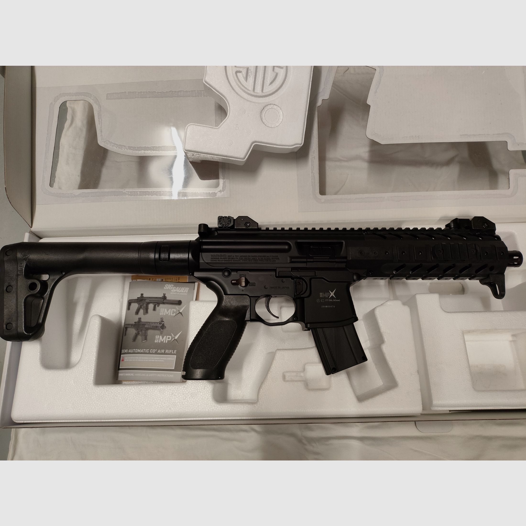 Sig Sauer MPX CO2 geweer