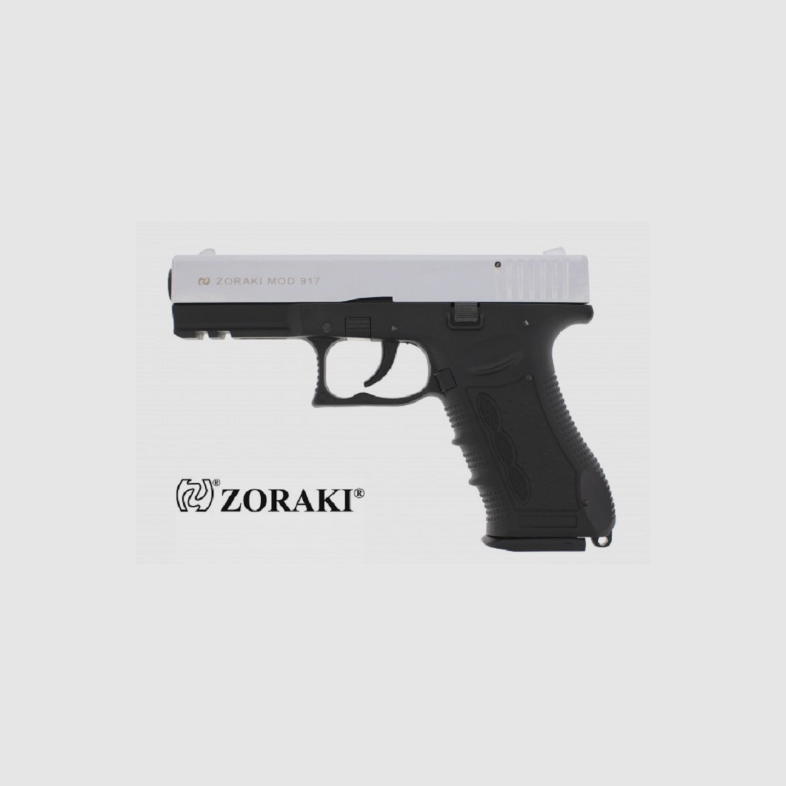 ESC Zoraki 917 matte chrome 9mm PAK gas & signal weapons