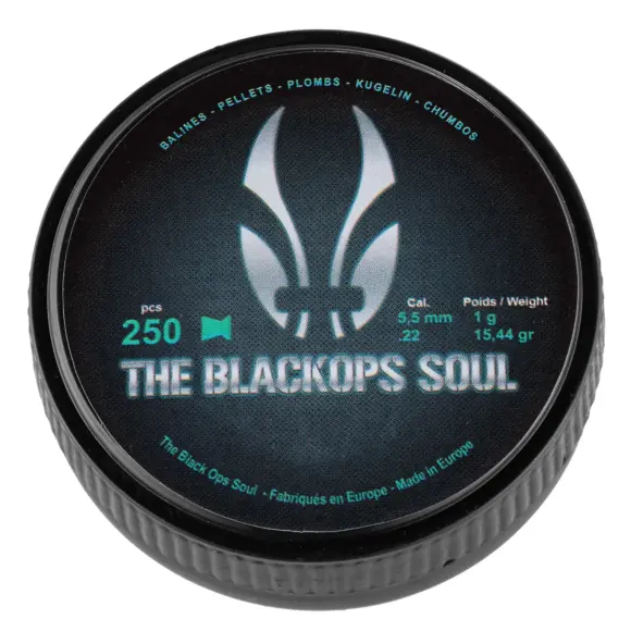 Diabolo The Black Ops Soul Płaska Głowa Kaliber 5,5 MM, zdjęcie 7 z 8