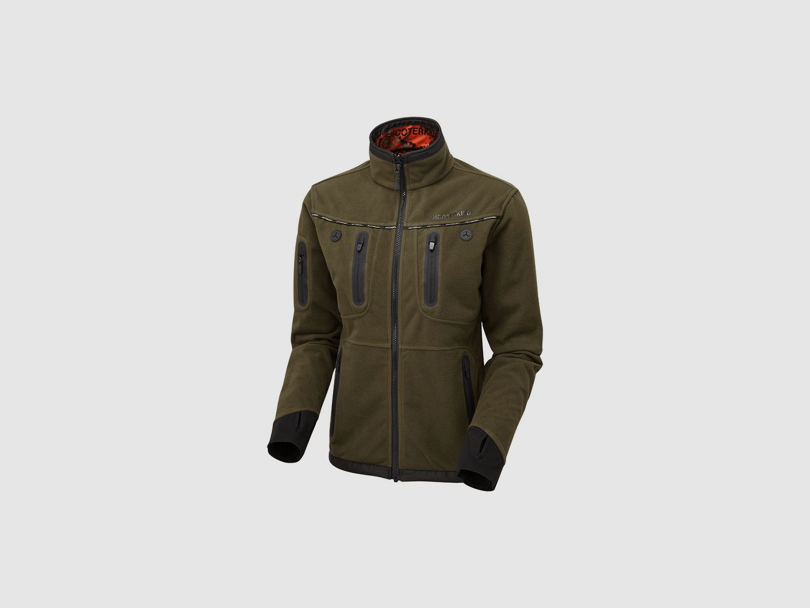 SHOOTERKING Damen Softshell Jacke Forest Mist Red