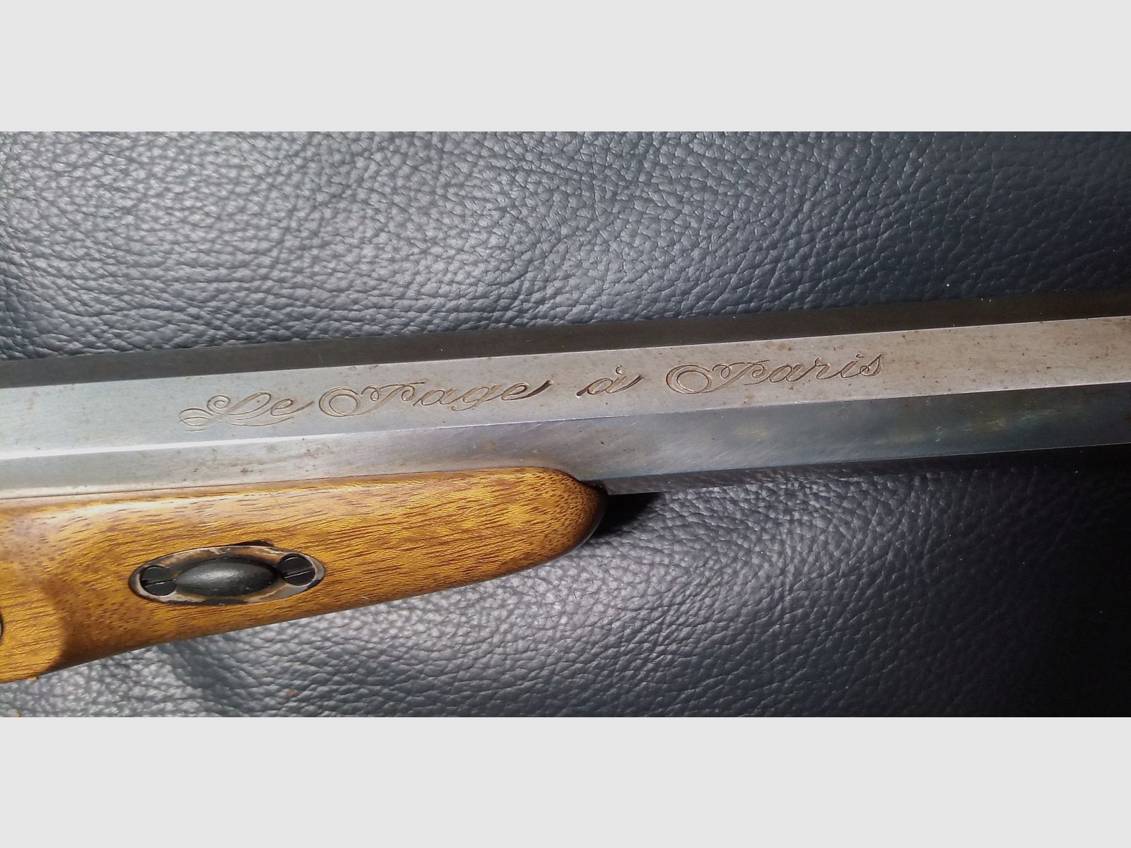 Armi Sport Italia Fucile ad avancarica a percussione "Le Page" Pistola Cal. 45 Polvere nera