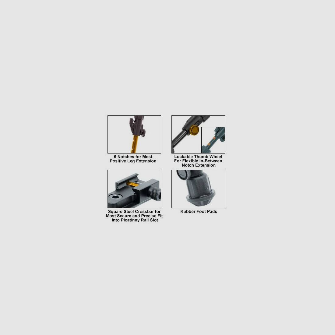 Bipied Leapers UTG TL-BP01, image 10 sur 11