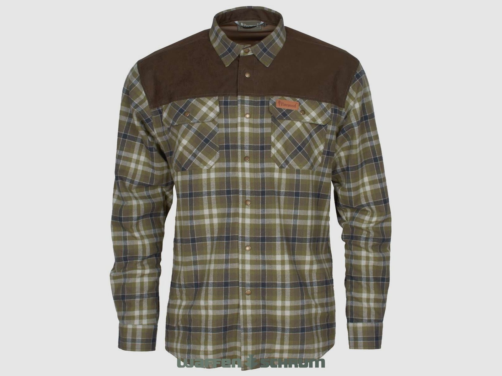 Pinewood Hemd Douglas H. Olive/ L. Khaki